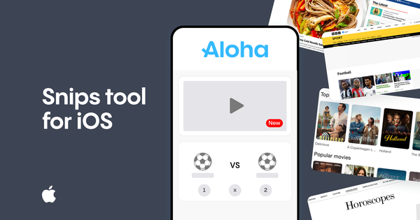 Meet Snips Tool for iOS - your new way of browsing