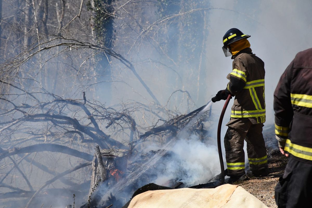 Firefighters respond to midday blaze