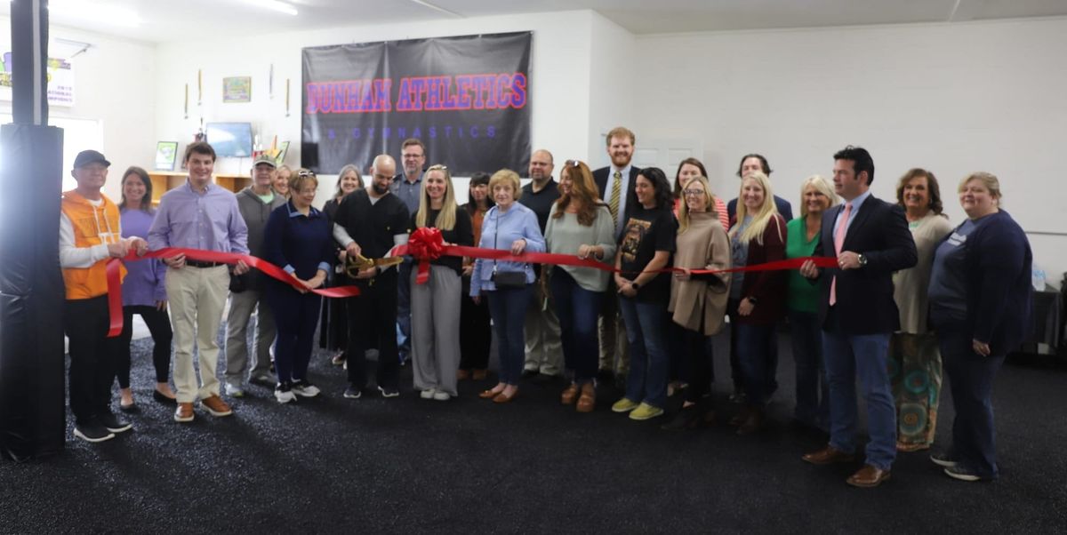 Chamber welcomes Dunham Athletics & Gymnastics