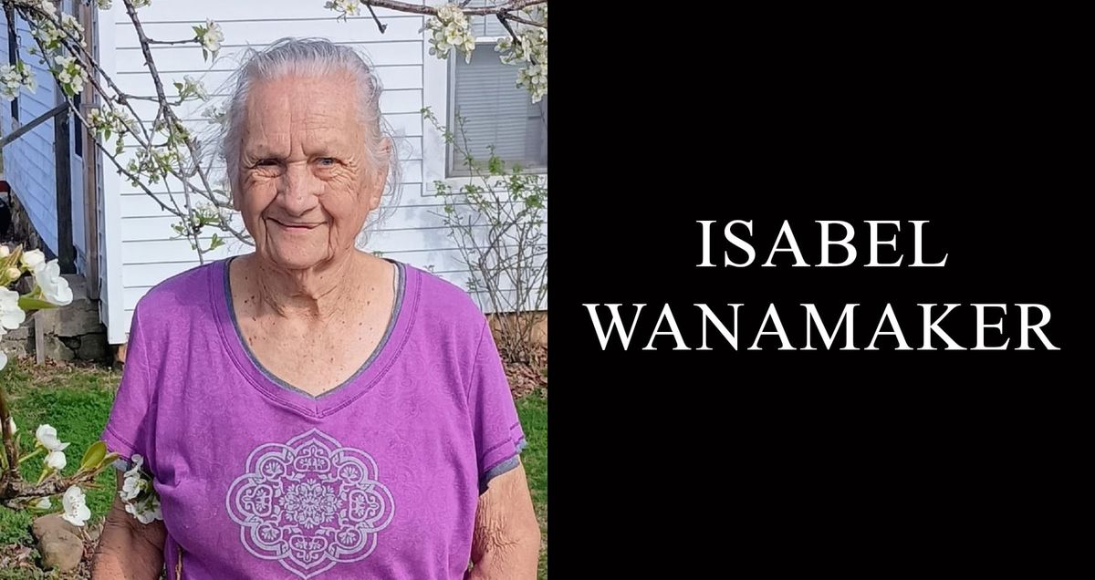 Isabel Wanamaker, 85