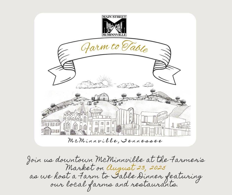 Farm to Table set for Aug. 23