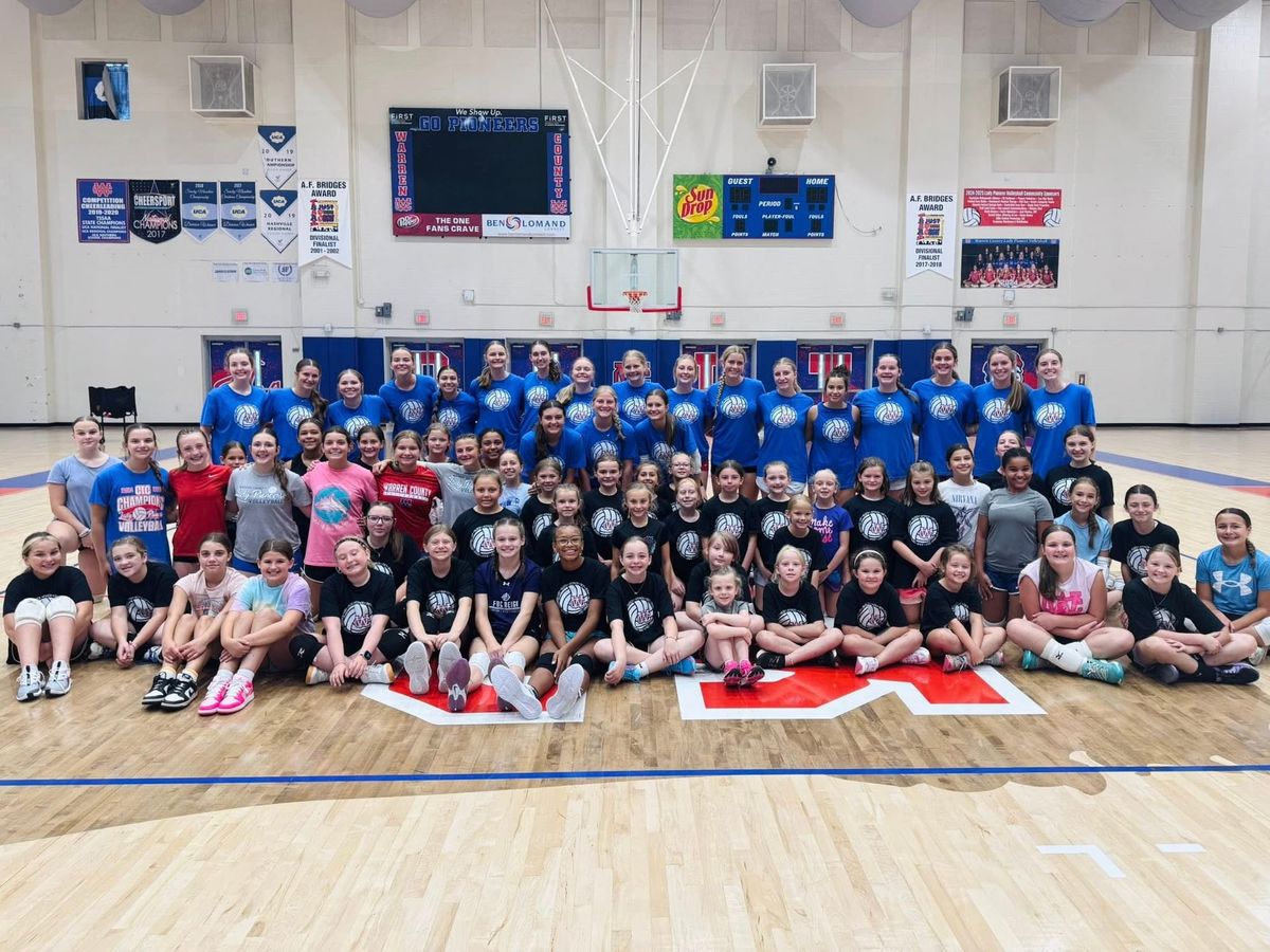 WCHS volleyball holds camp