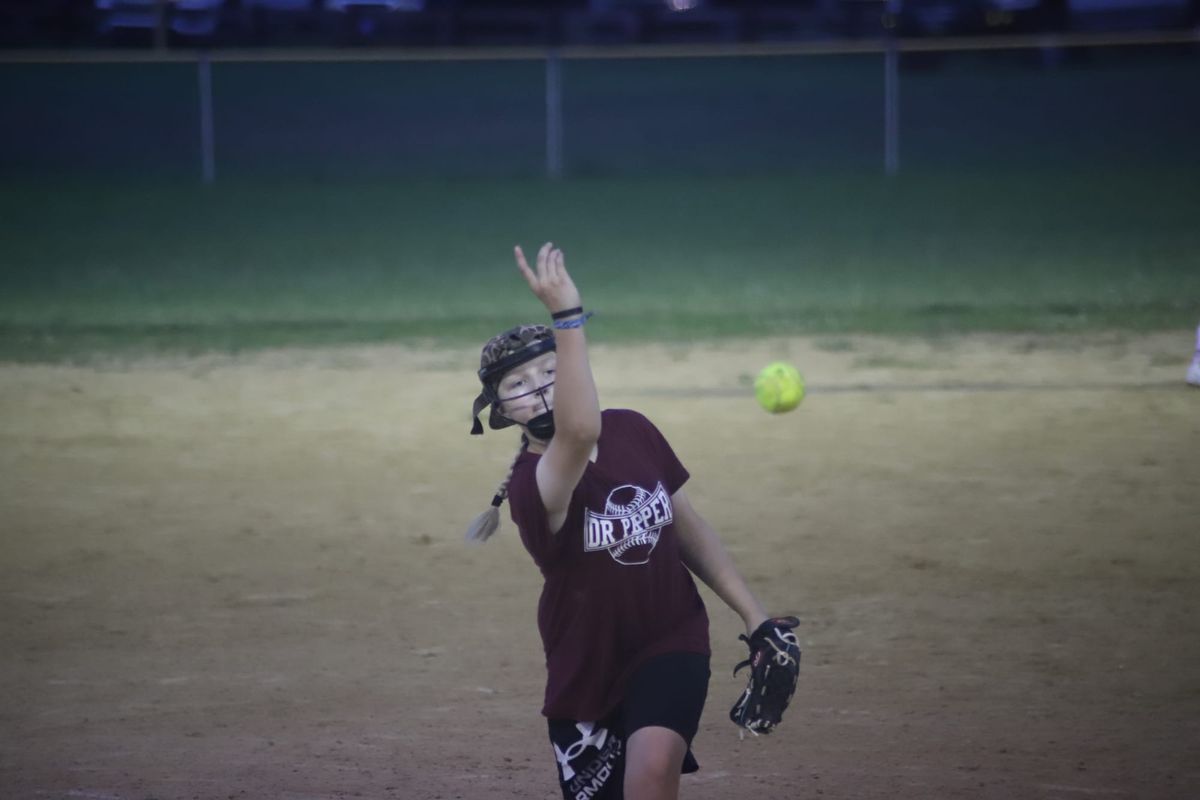 Baxter becoming Iron Woman of Centertown rec softball