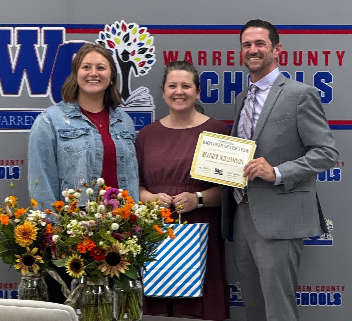 Williamson named Certified employee of the year