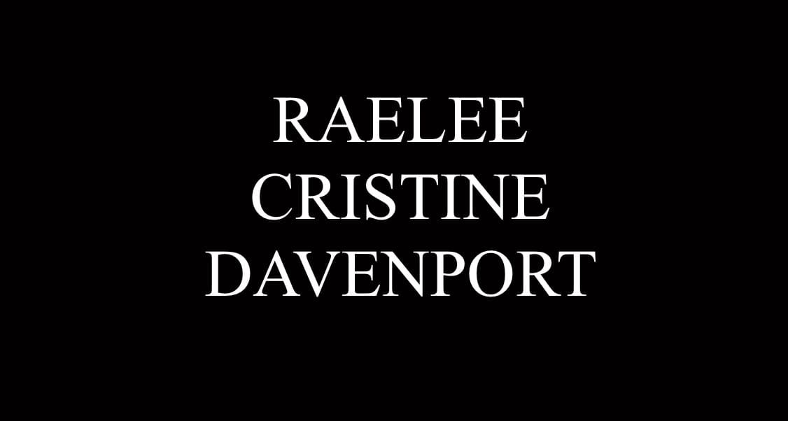 Raelee Cristine Davenport