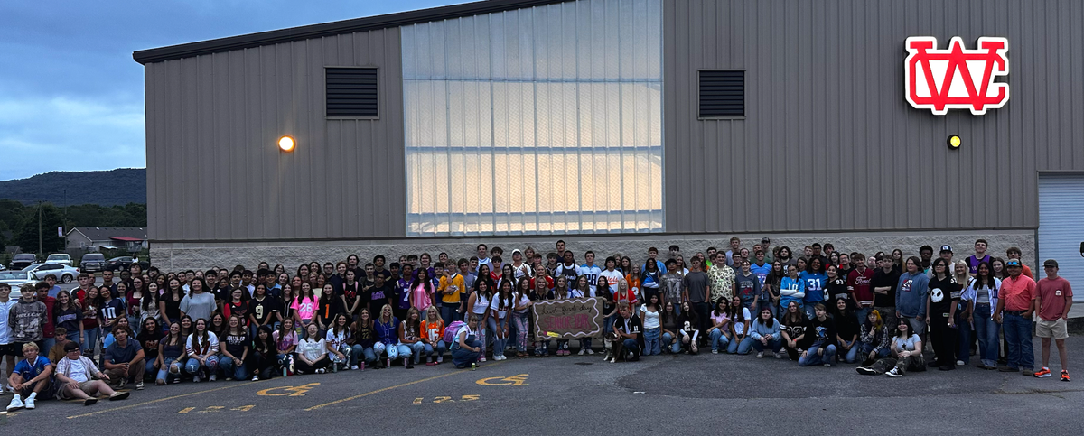 WCHS Seniors gather for one last sunrise together