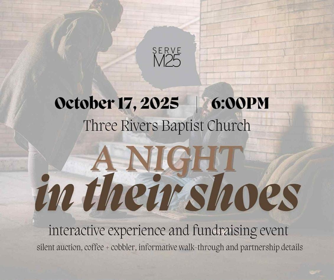 Serve M25 to host ‘A Night in Their Shoes’ Oct. 17