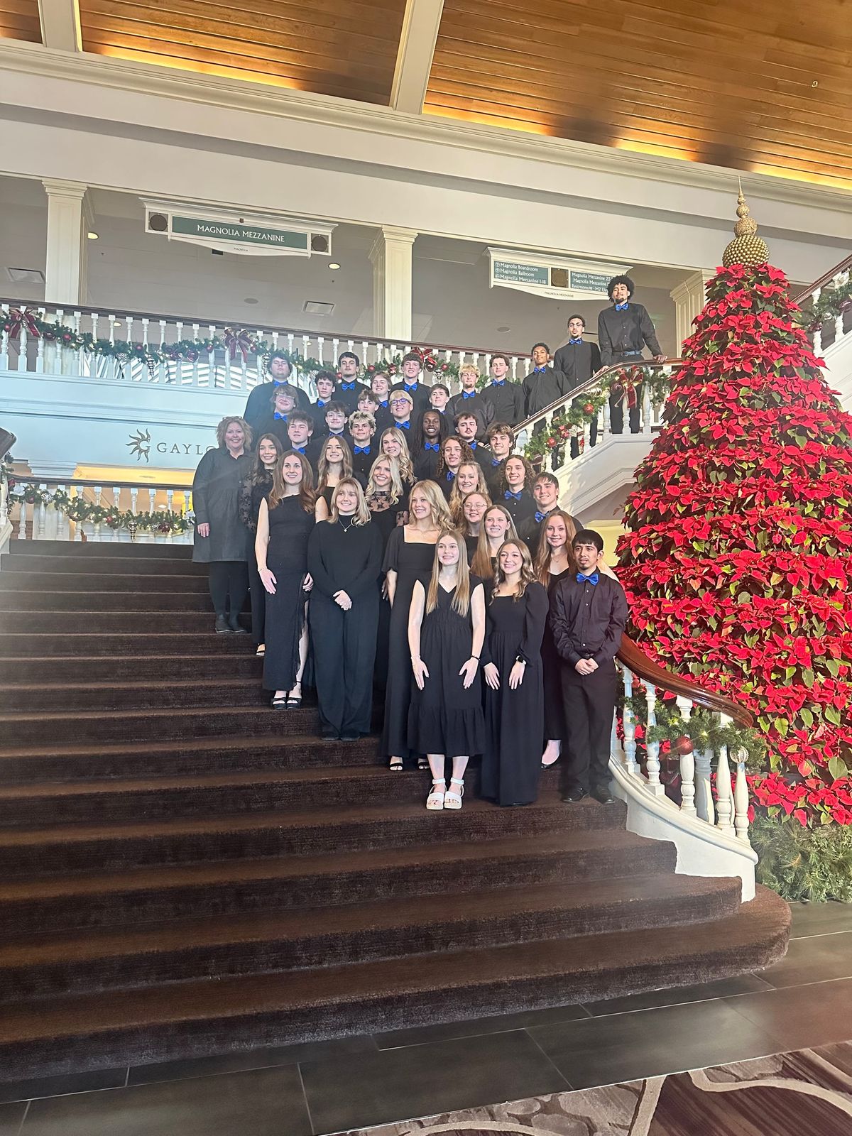 WCHS choir performs at school board convention