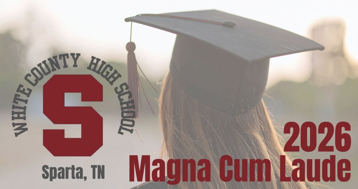 WCHS announces Class of 2026 Magna Cum Laude graduates