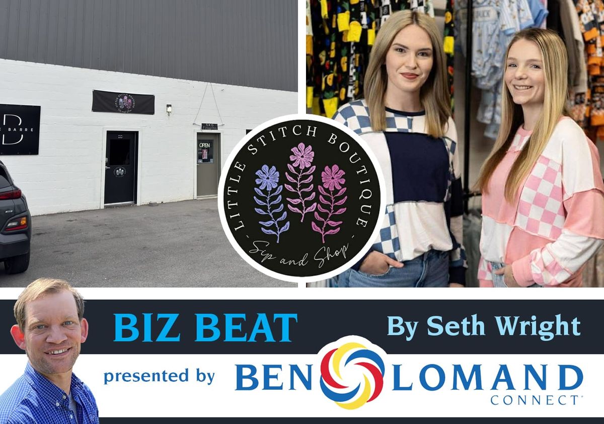 Sip and shop at Little Stitch
