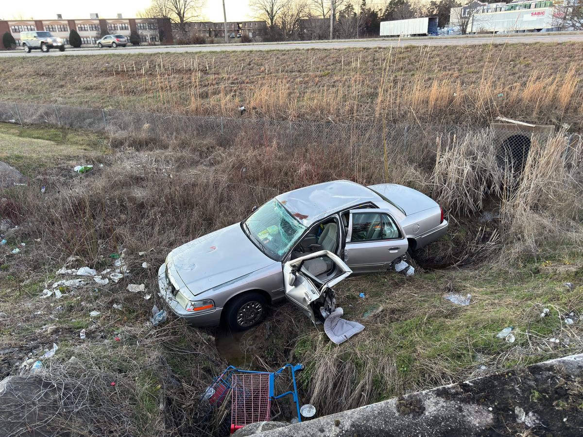Sun glare blamed for rollover wreck