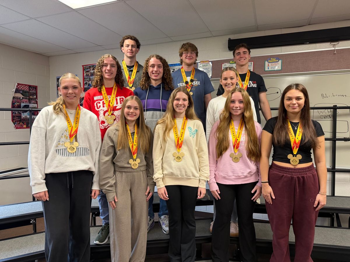 WCHS choir earns top marks at Festival Disney