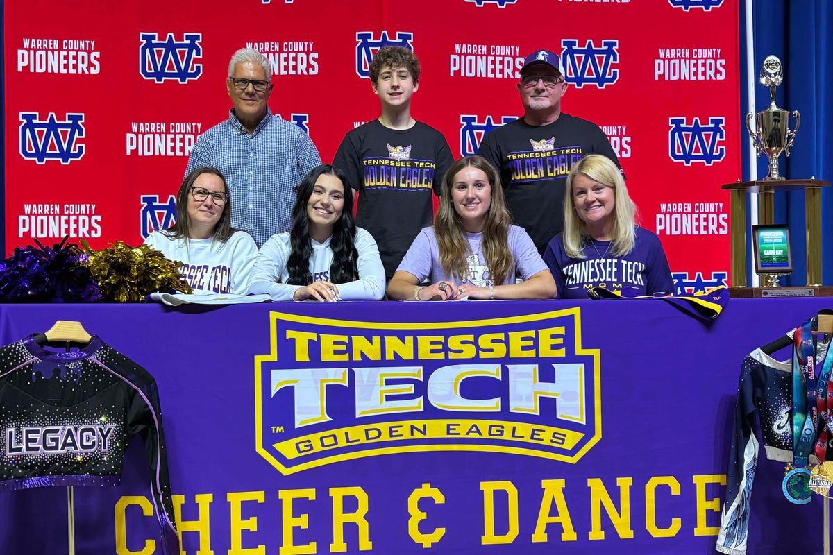 WCHS cheer duo signs with Tech