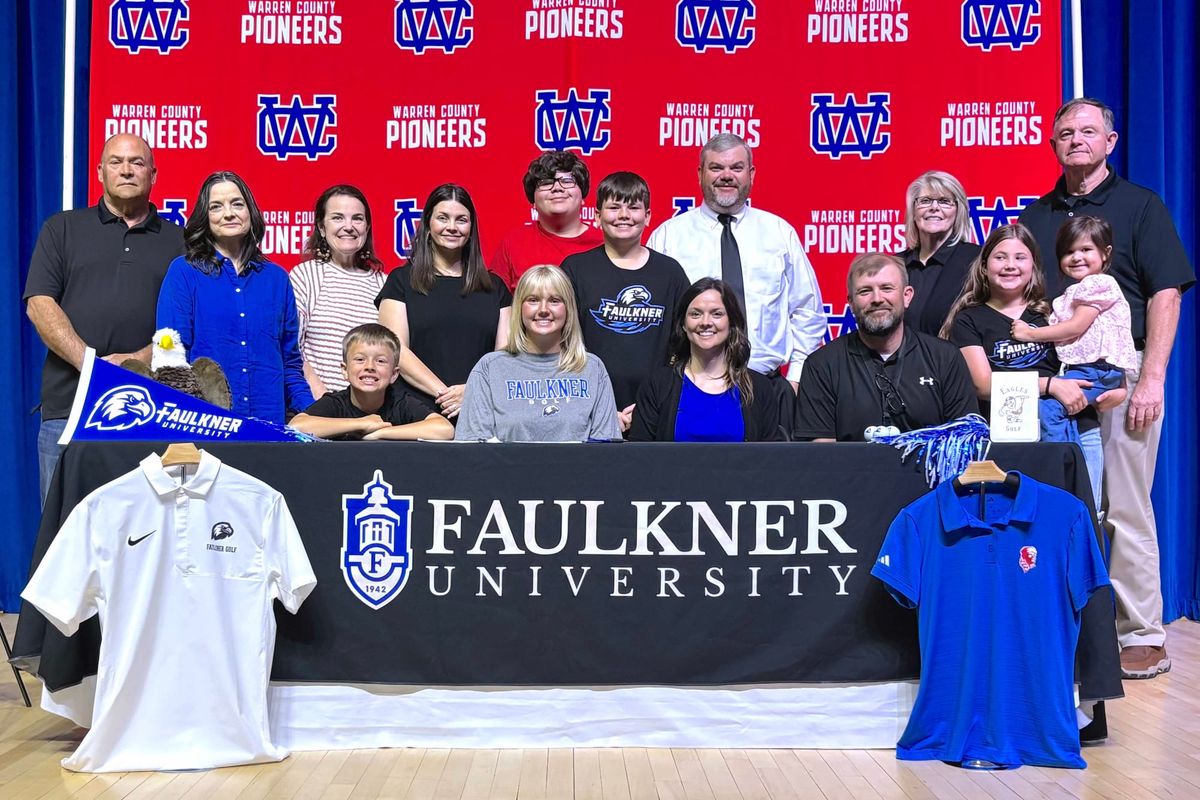 Matheny ‘Eagles’ her way to Faulkner