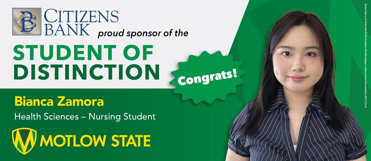 Motlow Student of Distinction: Bianca Zamora
