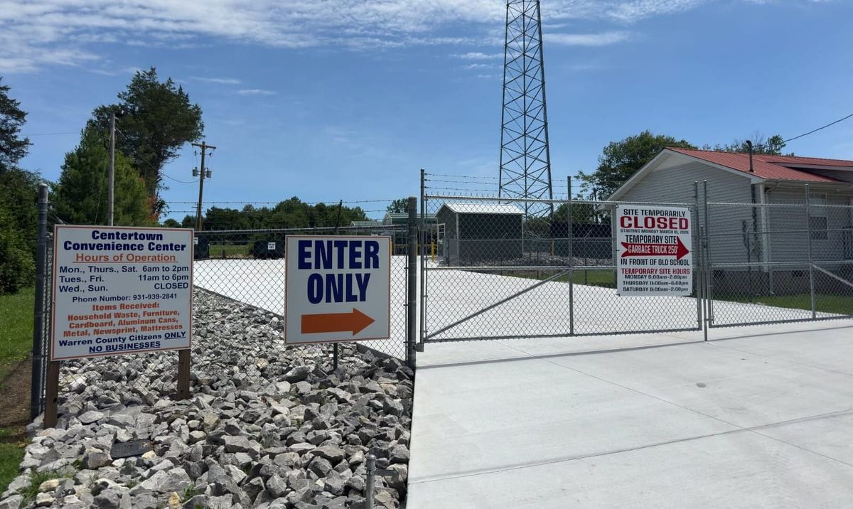 New Centertown convenience center set to open Tuesday