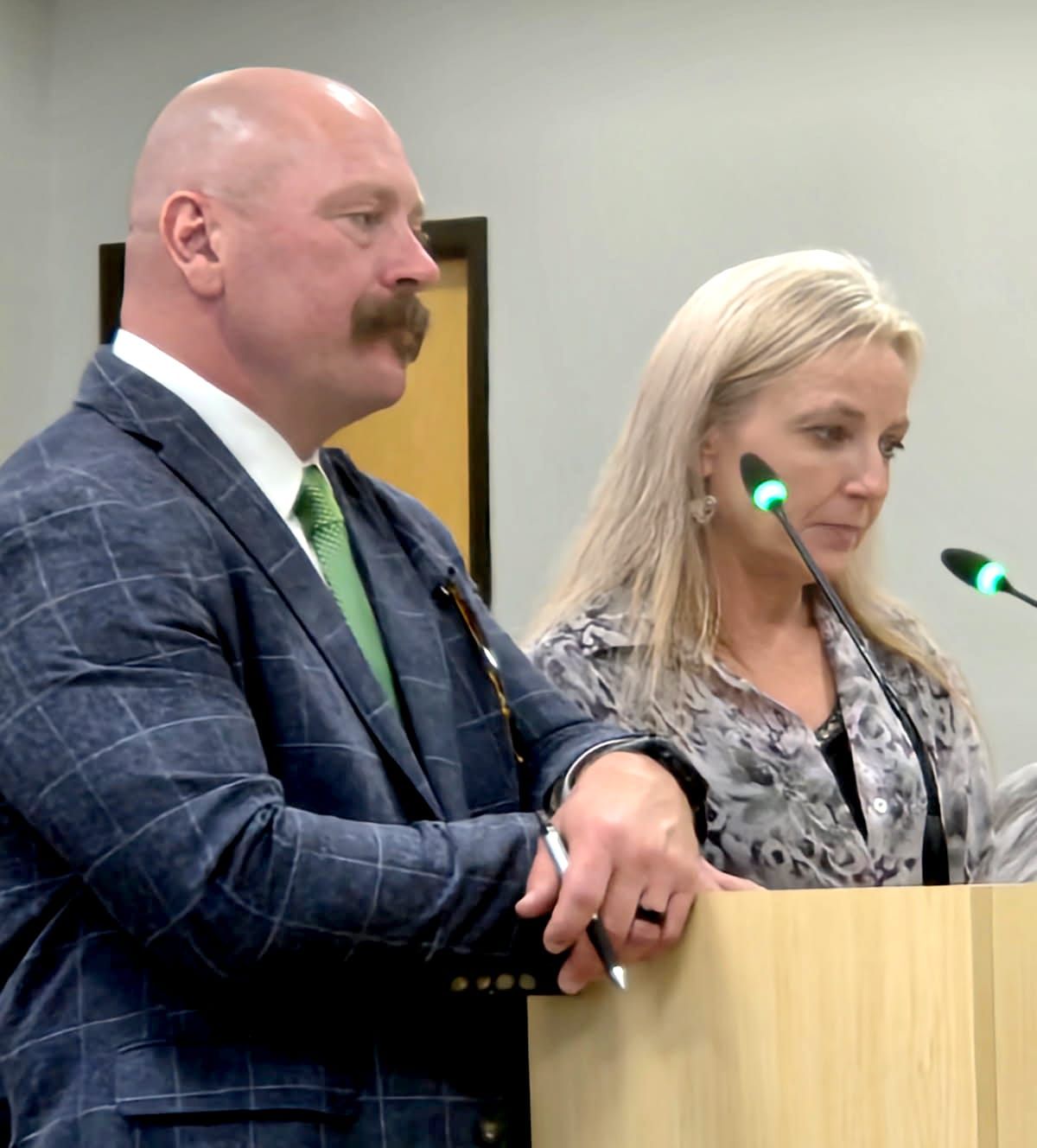 Ex-teacher pleads to pair of misdemeanor charges