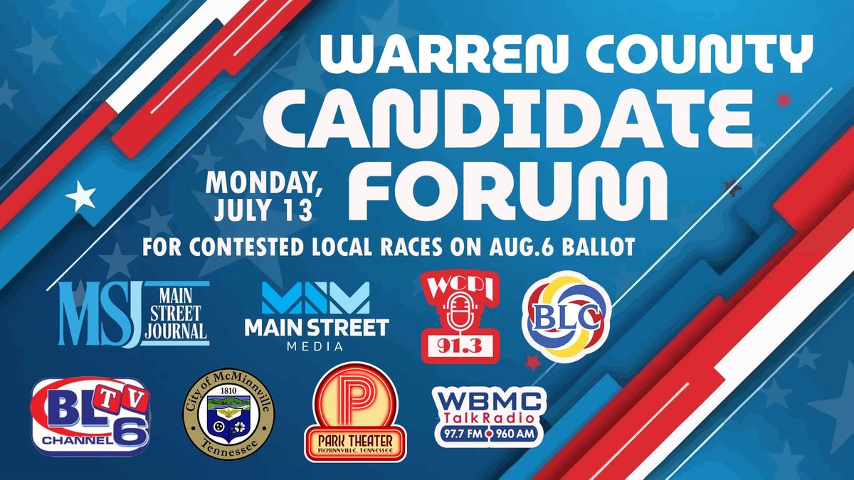 Submit your questions for candidate forum