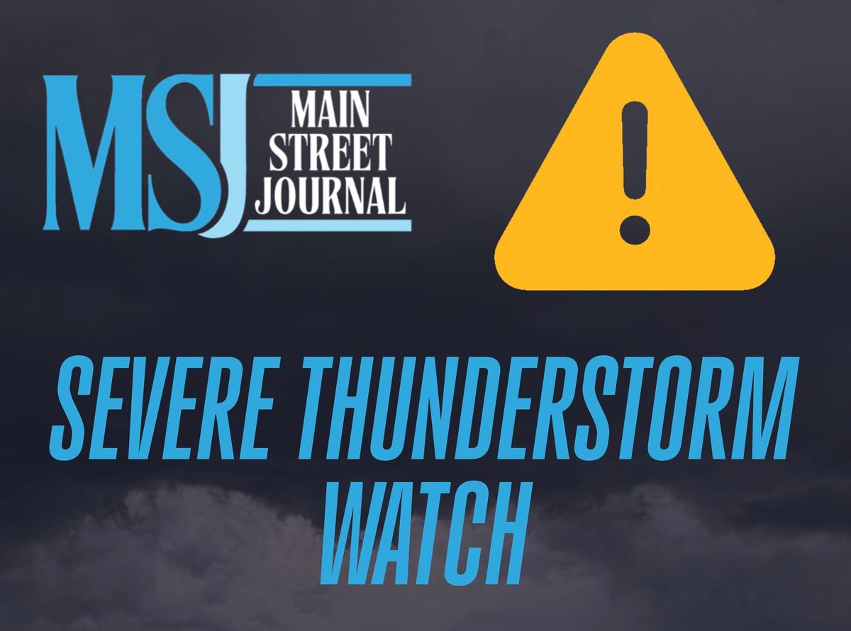 Severe Thunderstorm Watch issued Tuesday night