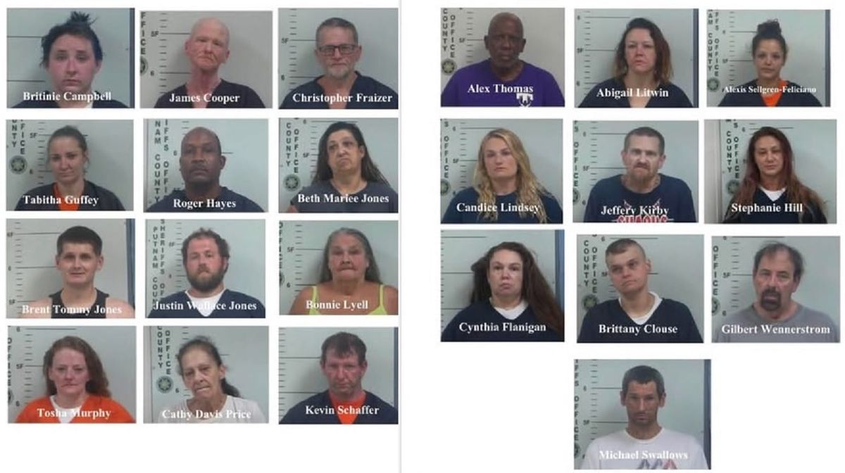 22 Charged in Operation “Protecting Putnam County”