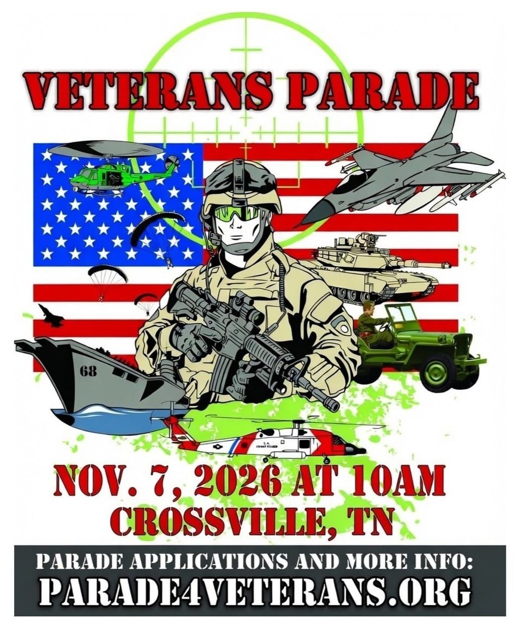 Cumberland County Veterans Parade to Honor Korean War Veterans as 2026 Grand Marshals
