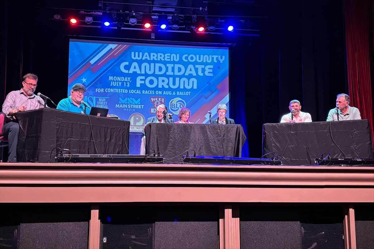 Park crowd hears from candidates across ballot