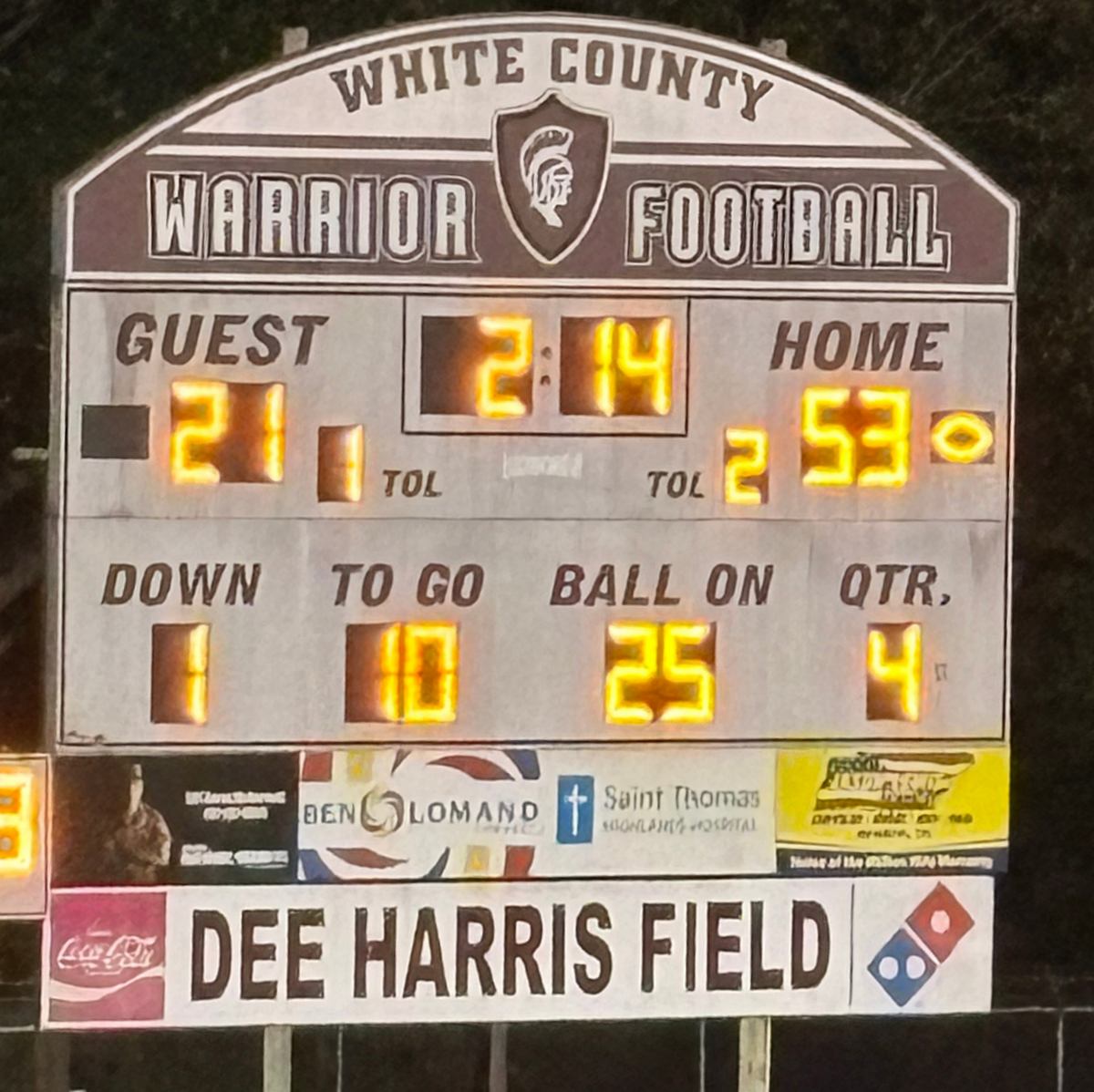 Warriors explode in second half to beat York 53-21