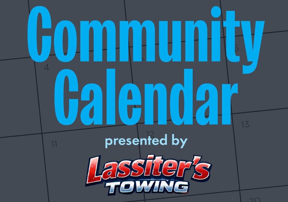 Community Calendar 8/28/26