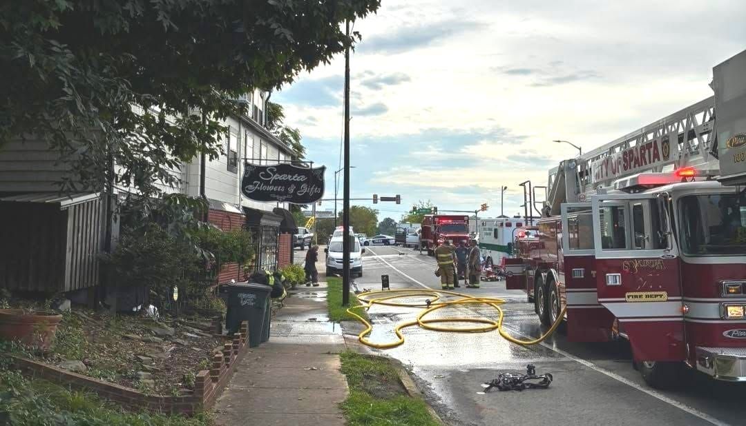 Fire strikes Sparta Flowers & Gifts again