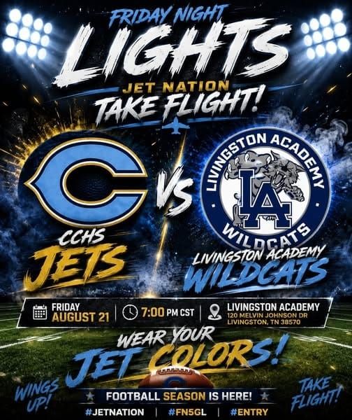 CCHS Season Opener Friday, August 21, 2026