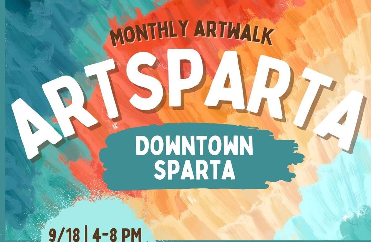 Art takes a walk through downtown Sparta
