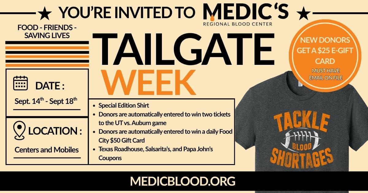 MEDIC to Celebrate Football Season
