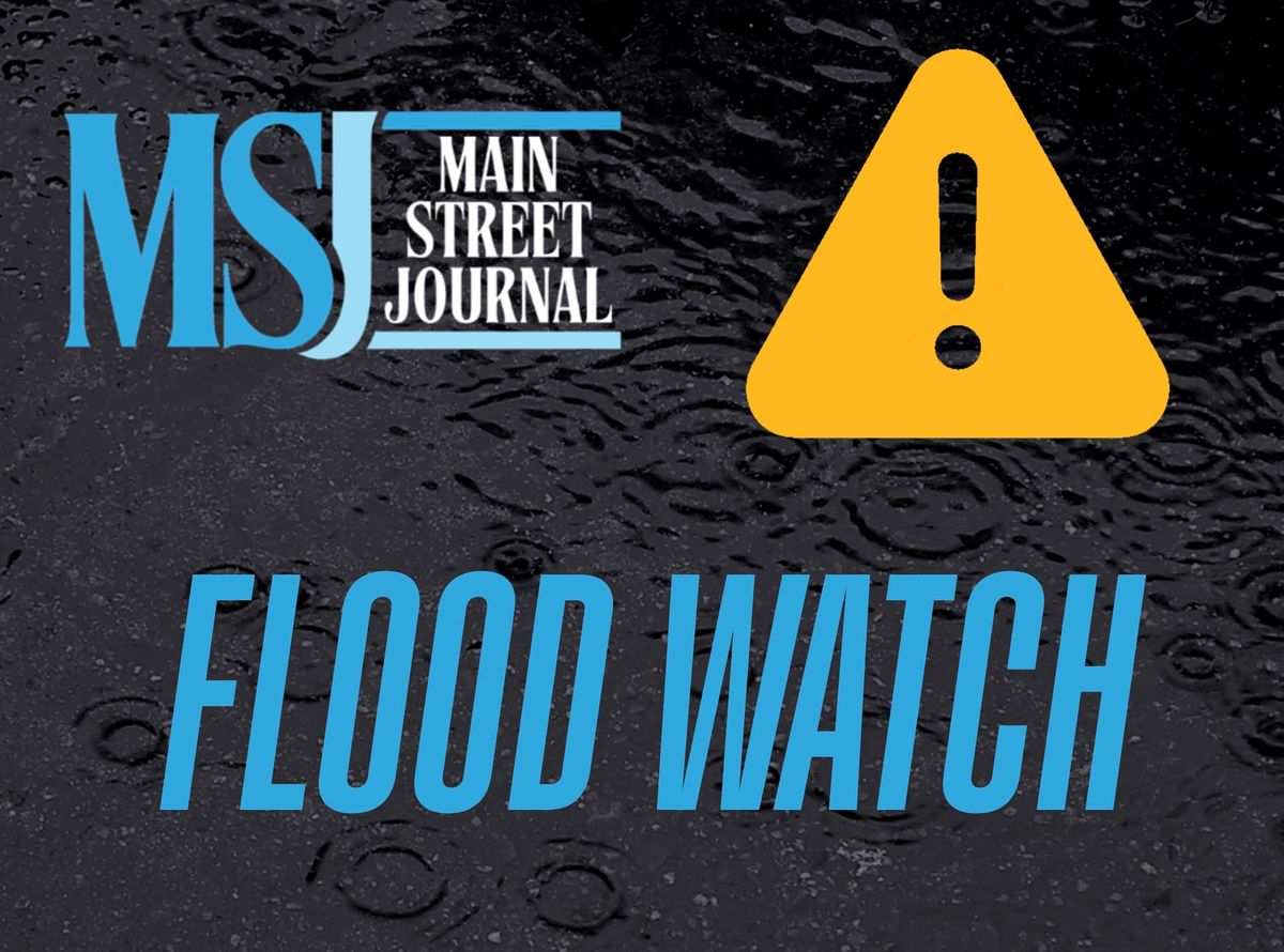 Flood Watch, Wind Advisory issued