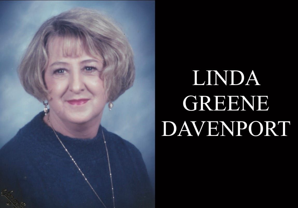 Linda Greene Davenport, 82