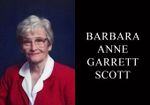 Barbara Anne Garrett Scott, 96