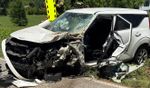 Short Mountain Road wreck injures three