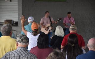Giving glory to God