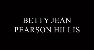 Betty Jean Pearson Hillis, 88