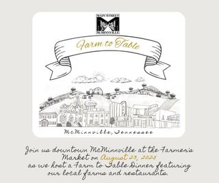 Farm to Table set for Aug. 23