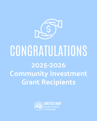 United Way of South Central Tennessee awards $685K in grants to local agencies