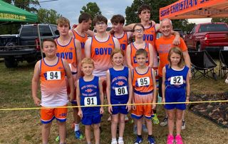 Boyd wraps up cross country season