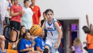 Fun night in elementary girls ball