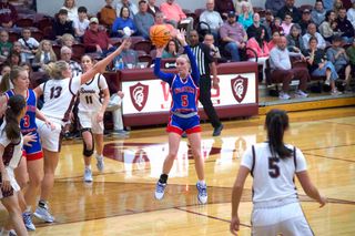 Warriorettes hand Lady Pioneers first loss