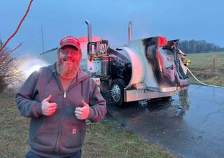 Smoking semi