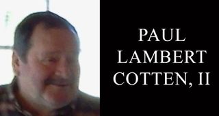 Paul Lambert Cotten, II, 73