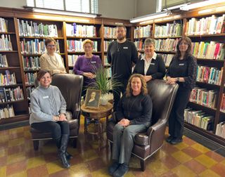 Check out the library's new staff