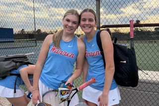 Lady Pioneer tennis stays perfect at Shelbyville