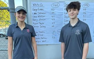 Double Trouble: WCMS Golf sweeps match behind Elrod, Dickerson