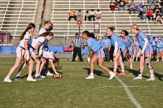 Lady Pioneers bridle Broncos, 44-0