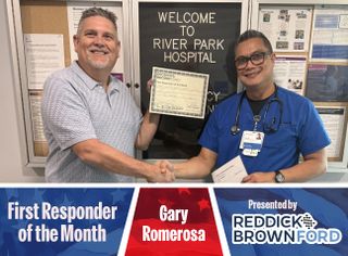 Romerosa named Reddick Brown Ford First Responder of the Month